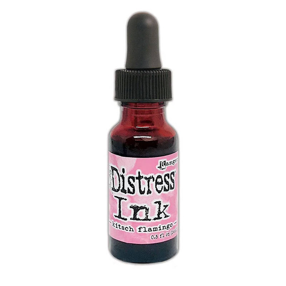 Distress Ink Reinker - Stempeltusche zum Nachfüllen - Kitsch Flamingo