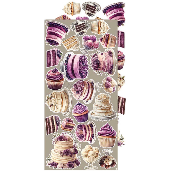 Scrapbooking-Zubehör-Set - Craft o'clock - Plum & Caramel - MIX