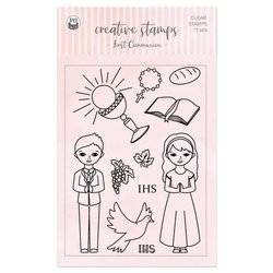 P13 Transparent Stempeln Set Motivstempel Clear Stamps, Erstkommunion