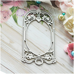 Die Cut Chipboard - Kasten III - Kreatywna Pracownia