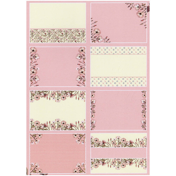 TPB Set 32 Blatt 20x20cm einseitig Scrapbooking Papier 120g, Where Wild Roses Grow PTC1095