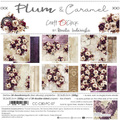 Scrapbooking Papier Set 20x20 - Craft o'clock - Plum & Caramel