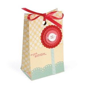 SIZZIX Stanzform Präge Stanzschablone Cutting Die, Circles scallop 657552