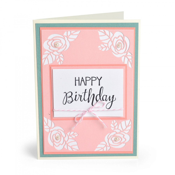 Sizzix Stempel - Frühlingssprüche - Beschriftung Ostern, Geburtstage