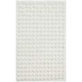 Selbstklebende cremefarbene Perlen 6mm - 260Stück