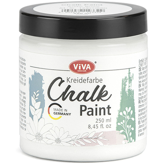 VIVA DECOR – Chalk Paint Kreidefarbe 250 ml – Arctic Snow
