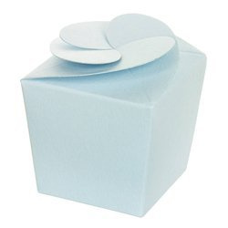 Geschenkpackung Blume blau - RzP