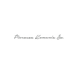 AGATERIA - Transparent Stempel Motivstempel Clear Stamp - Pierwsza Komunia Święta 5 - Untertitel PL