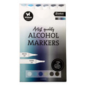 Alkoholmarker Doppelstift Set Sea&Sky Essentials Nr. 44 - Studio Light - 6 Stück
