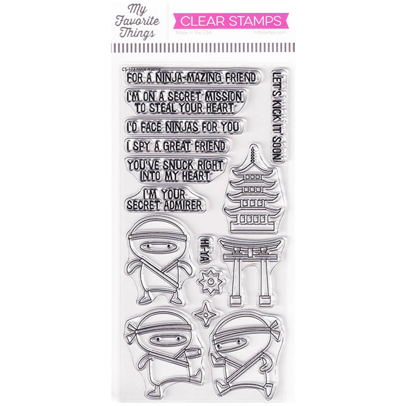 MY FAVORITE THINGS Transparenten Stempel - Ninja-mazing