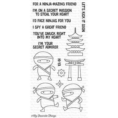 MY FAVORITE THINGS Transparenten Stempel - Ninja-mazing