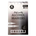 Alkoholmarker Doppelstift Set Greytones Essentials Nr. 37 - Studio Light - 6 Stück