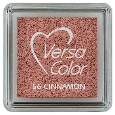 TSUKINEKO - Pigment Stempelkissen - Versa Color small 2,5 x 2,5 cm - Cinnamon