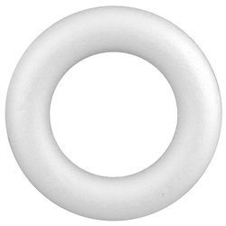 STYROPORREIFEN Kranzrohling Styroporkranz Kreis 20cm ZU DEKORIEREN dekorativ