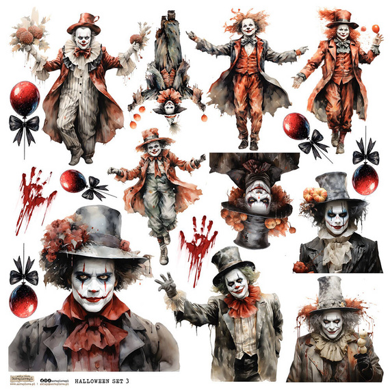 AUFKLEBER - ScrapLove - Halloween Set 3 