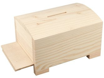 Spardose mit Schieberegler