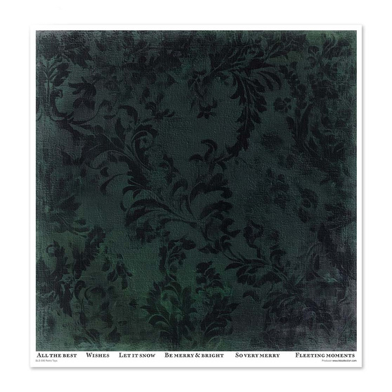 ITD COLLECTION Scrapbooking Papier Set 30x30 cm - Retro Toys