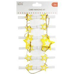 Girlandenclips mit Sternen - Simply Creative 