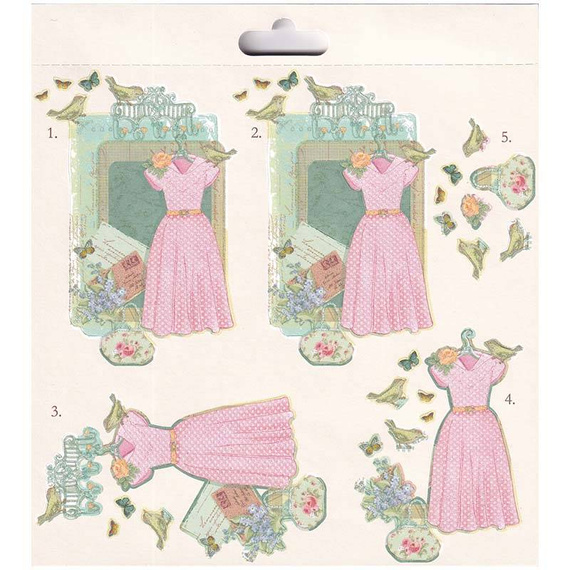 Decoupage Pad 20x20 - Dovecraft - Couture Du Jour