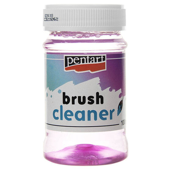 PENTART Flüssigkeit zum Reinigen Bürsten Brush Cleaner 100ml, 20262