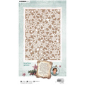 STUDIOLIGHT Mixed Media Schablone STENCIL für Decoupage Scrapbooking - Snowflake pattern