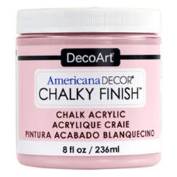 DECOART Chalky Finish Kreidefarbe Kreide Farbe Möbelfarbe Innocence 236 ml - Baby Rosa