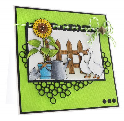 STUDIOLIGHT - Transparent Stempel - Favourites, Bauernhof, Kuh, Schwein