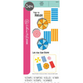 SIZZIX Stempel + Stanzform - Beach Blankets & Brellas 