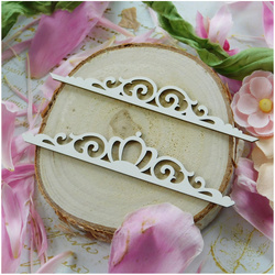 KREATYWNA PRACOWNIA Dekorpappe Die Cut Chipboard Dekoration, Etagenrahmen III