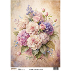 Reispapier Decoupage Bastelpapier A4 - Scraplove - Summer Garden 11