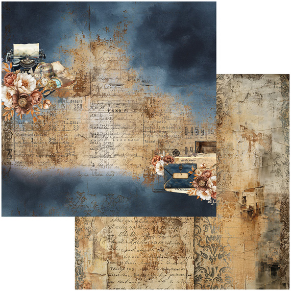 ALCHEMY OF ART 24Blatt 15x15cm doppelseitig Scrapbooking Papier, Behind Closed Doors
