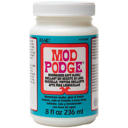 3-in-1 MOD PODGE Kleber und Lack - Dishwasher Safe Gloss Spülmaschinenfest Glanz 236 ml