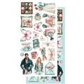 ALCHEMY OF ART Set 15x30cm Scrapbooking Papier, Dreamy Dreams