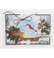 Arkusz A4 - Marianne Design -Snowman ovals - Schneemänner, Winter, Schnee