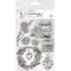 Acrylstempel 15x21 - Ciao Bella - Warm Heart