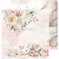 CRAFT OCLOCK 24 Blatt 20x20cm doppelseitig Scrapbooking Papier, Rose Emotions mix