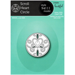 MEMORY BOX Stanzform Präge Stanzschablone Scrapbooking, Herz Verzierungen 94111