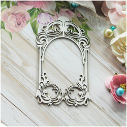 Die Cut Chipboard - Rahmen IV - Kreatywna Pracownia