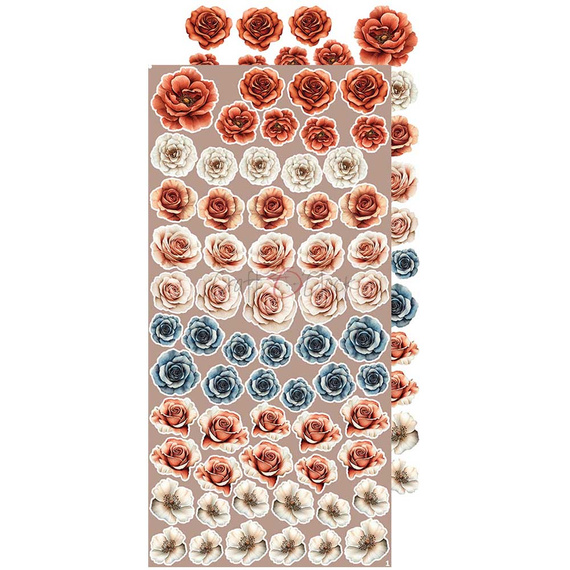 Scrapbooking Zubehör Set - Craft o'clock - Timeless Grace - Flowers & More