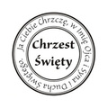 AGATERIA - Transparent Stempel Motivstempel Clear Stamp Chrzest Święty - Untertitel PL 