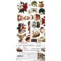 Scrapbooking Papier Set - Craft o'clock - Extras Set - Oh Christmas Night  - MIX
