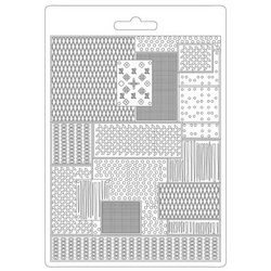 STAMPERIA A5 flexible Relief-Gießform aus Kunststoff Form für Pasten, Lady Vagabond lifestyl