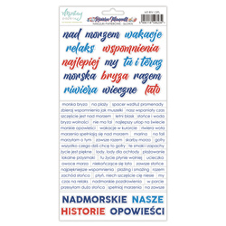 AUFKLEBER - Mintay - Cottage Heart - Polnische Wörter