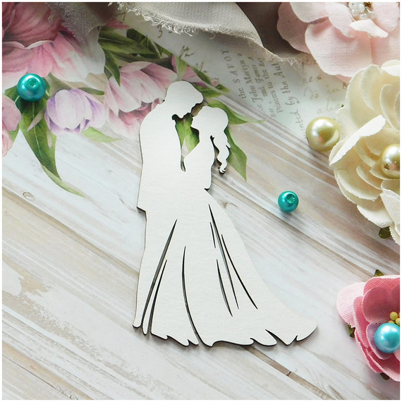 Die Cut Chipboard - Ehepaar II - Kreatywna Pracownia