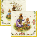 SERVIETTEN 1 Stück Motivservietten Decoupage Napkin 33x33cm, Spring Fantasy Easter