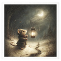 Reispapier-Set - Winterwald, Winternacht, Maus - RSM208 - Itd Collection