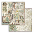 Scrapbooking Papier Set 30x30 - Herbarium Silvae - Stamperia