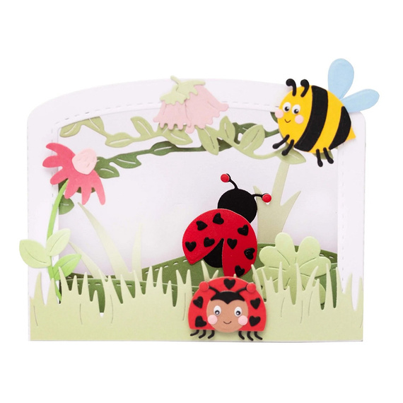 STUDIOLIGHT - Stanzform Präge Stanzschablone Cutting Die - Shadowbox