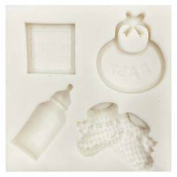 PENTART SILIKONFORM Mold Abformen Gießen Mould, Baby mix 
