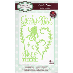 Stanzform Präge Stanzschablone Cutting Die - Creative Expressions - Cheeky Monkey